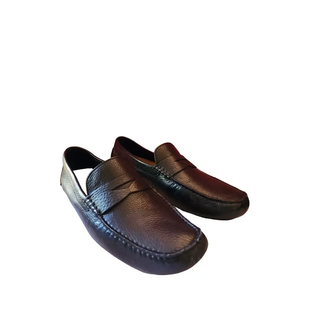 Cole Haan Howland Men's Size 10.5 M Black Leather Slip On Loafer Shoes C04535